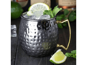 Mug Moscow Mule 398Ml Negro Dechef