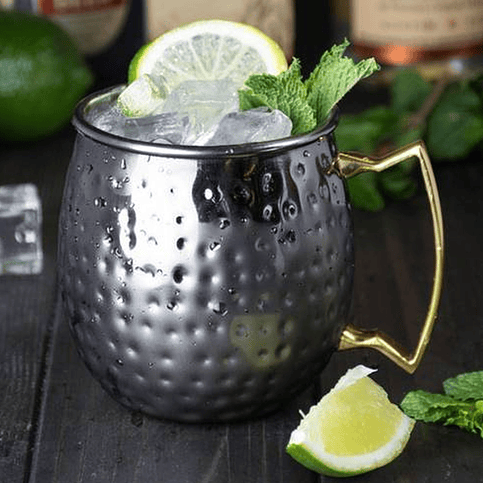 Mug Moscow Mule 398Ml Negro Dechef 2