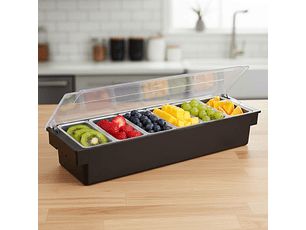 Dispensador 6 Condimentos Dechef