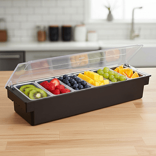 Dispensador 6 Condimentos Dechef