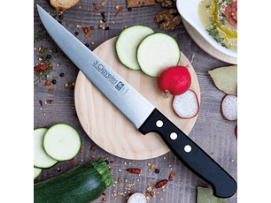 Cuchillo Cocina 18Cm Pom Tres Claveles