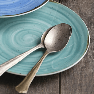 Costa Verde Rustico Azul Plato 16Cm Pan