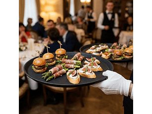 Bandeja Antideslizante Negra 46Cm Dechef