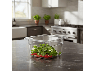 Recipiente Gn Policarbonato 1/6 10Cm Dechef