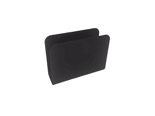 Servilletero Cuadrado Negro