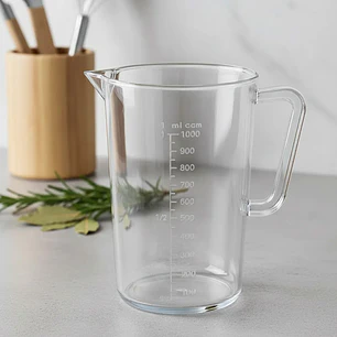 Jarro Medida 1 Lt Plastico Dechef