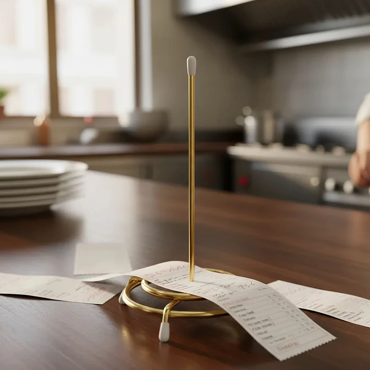 Pincho Para Ordenes Dorado Dechef  3