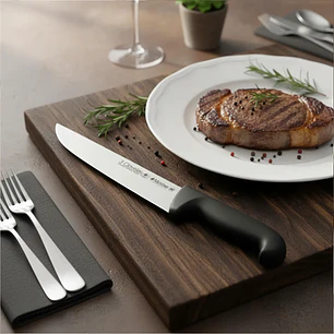 Cuchillo Carne 24 Cm Tres Claveles