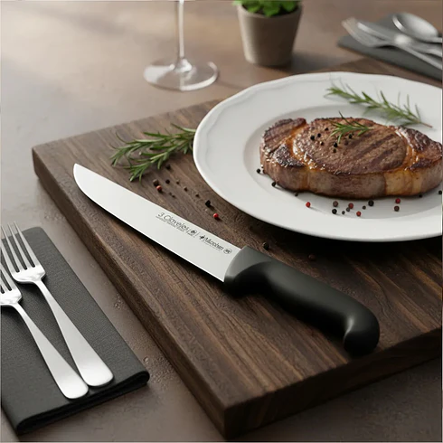 Cuchillo Carne 24 Cm Tres Claveles 2
