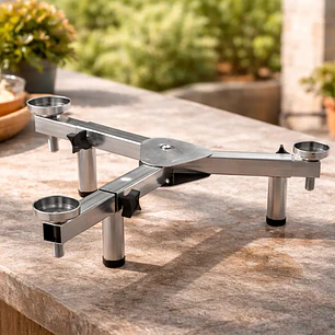 Trípode Regulable Mini Para Paellero La Valenciana 