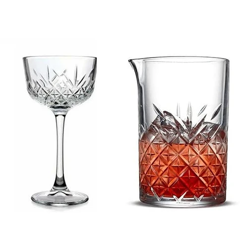 Pasabahce Copa Timeless Nude Licor 160Ml (8 Pcs) + Jarro mezclador 1