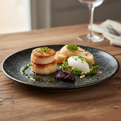 Bonna Cosmos Negro Plato 27Cm (6 Pcs) 2