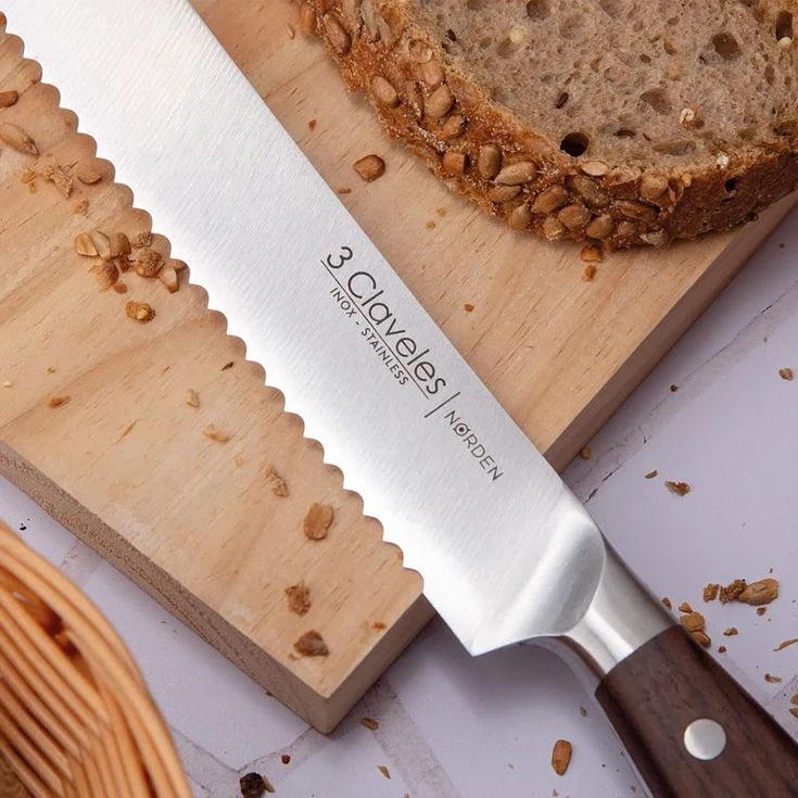 Cuchillo Panero Norden 20.5 Cm Tres Claveles 2