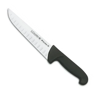 Cuchillo Carnicero Alveolado 20 Cm Tres Claveles