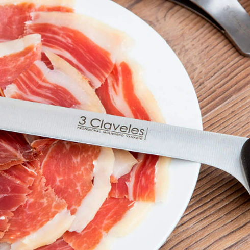Cuchillo Jamonero 30Cm Tres Claveles 2