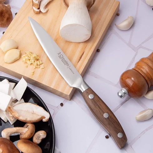 Cuchillo Forjado Norden 13Cm Cocina Tres Claveles 2