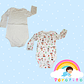 Set 2 bodies Niño 100 % algodón Pascuero Talla 9-12 meses - Miniatura 1