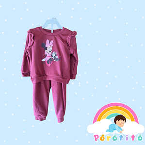 Buzo Niña  Algodón Afranaledo Minie  talla 24-36 meses