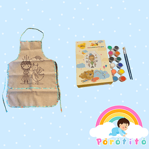 Delantal para pintar