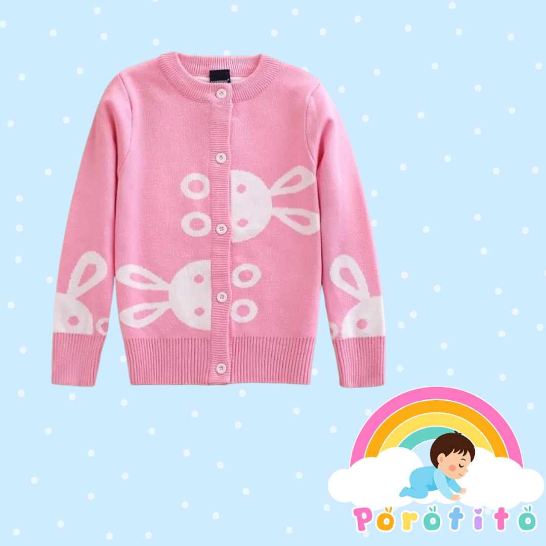 Chaleco conejito con botones  1