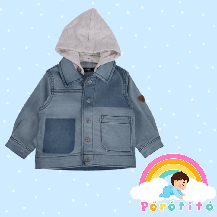 Chaqueta Bebé Niño Denim 1