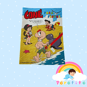 Libro para colorear Coné
