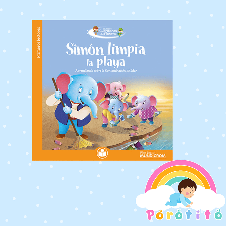 Simón limpia la playa  1