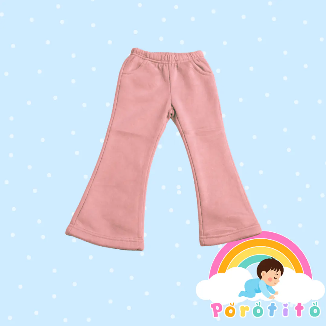 Conjunto Buzo Conejita 100% algodón afranelado flare  3