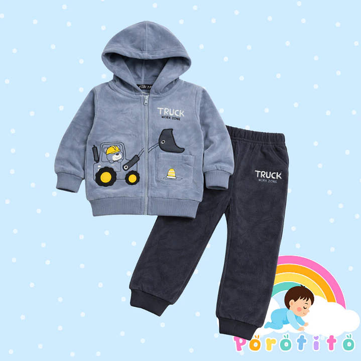 Conjunto Buzo Osito constructor  2