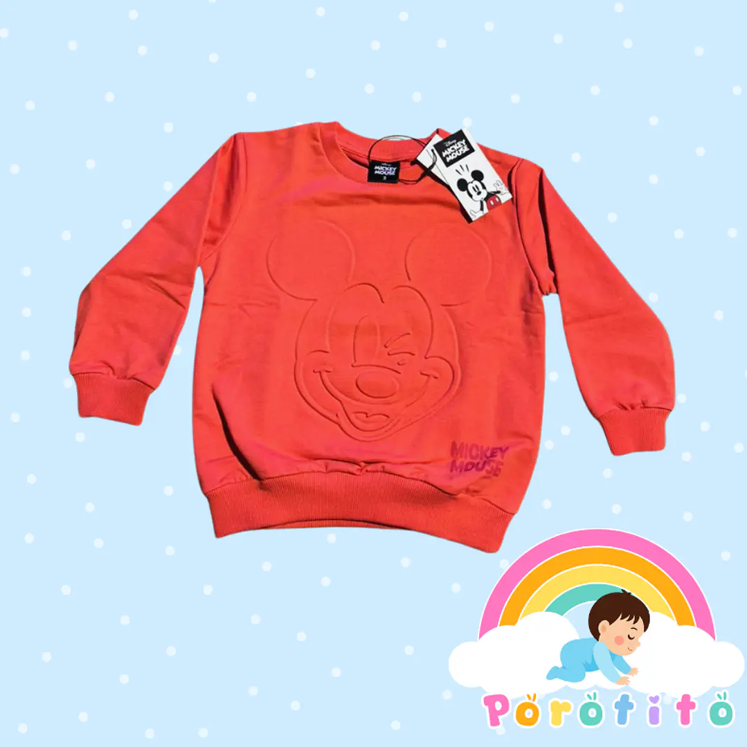 Polerón Mickey Mouse  original talla 3 1