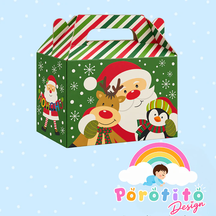 Cajas de regalo navideñas  3
