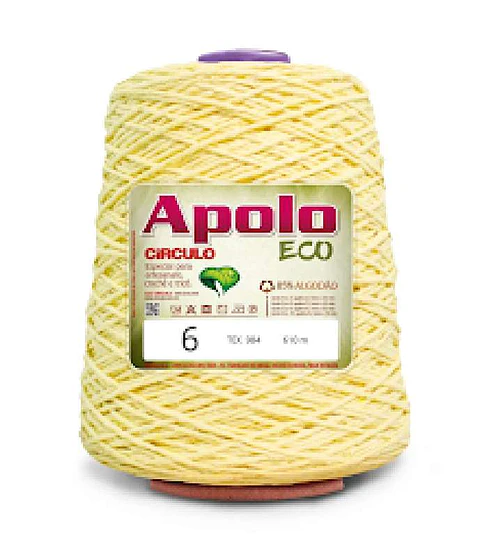 Círculo Apolo Eco 4/6 – 1074 Amarelo Bebê