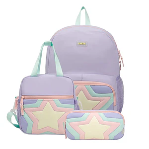 PACK CARO LILA STARS