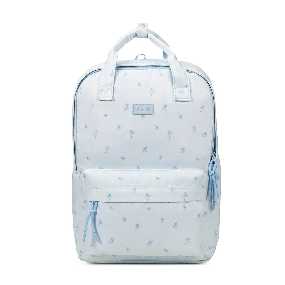MOCHILA FANNY BLUE FLOWERS 1