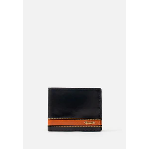 Exclusive BILLETERA DE ESTILO CASUAL EN CUERO ITALIANO Y DETALLES EN CONTRASTE