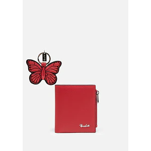 SET BILLETERA Y LLAVERO BUTTERFLY Craft