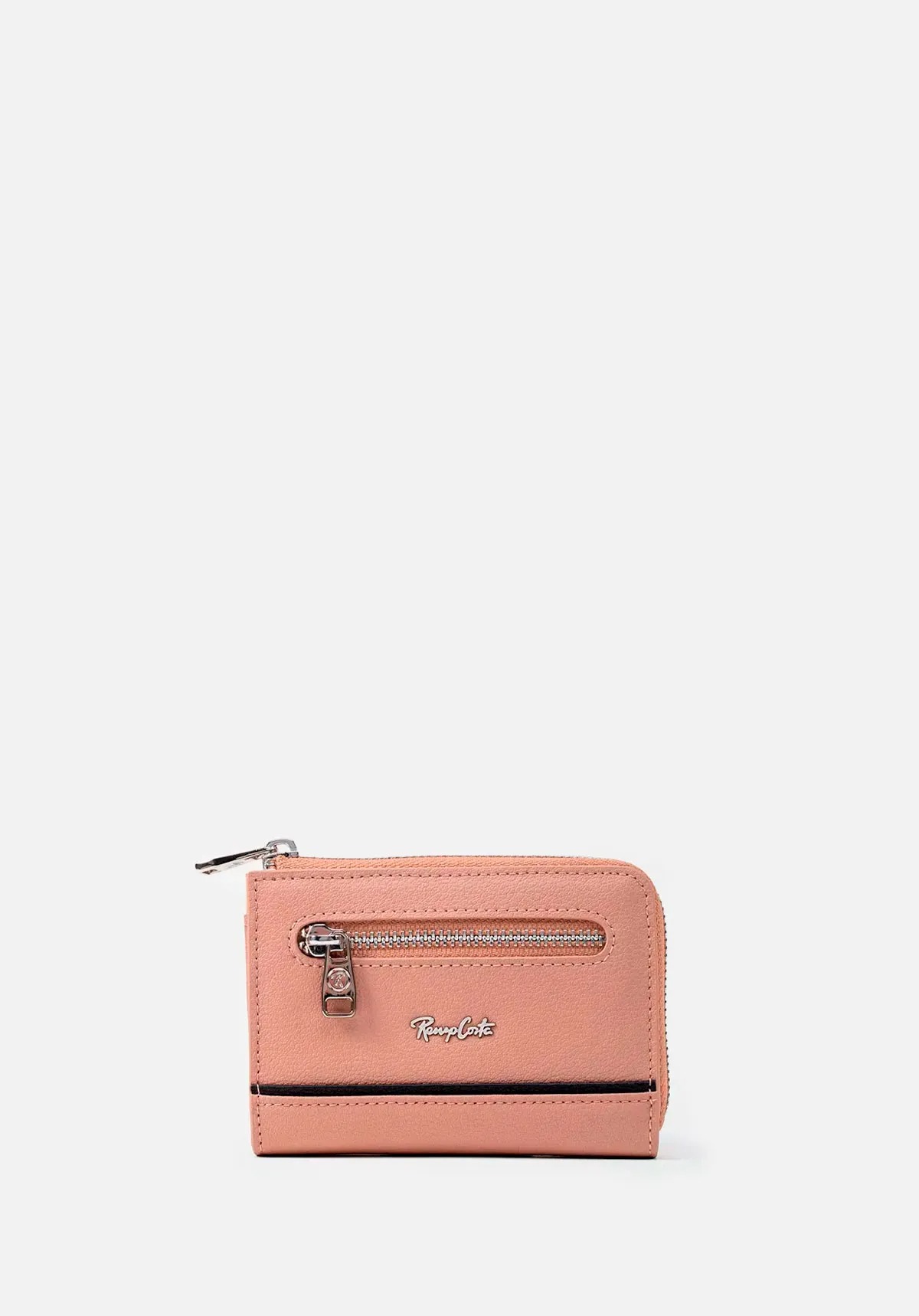 MONEDERO CASUAL CON COMPARTIMIENTOS PARA MONEDAS Y TARJETAS Look 1