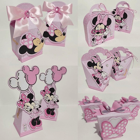 Arquivo de Corte Silhouette Minnie Rosa #15 - Studio e PDF