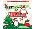 Artes Digitais Natal Frases Coloridas Mockups - PNG