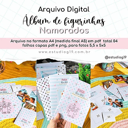 Arquivo Digital Álbum de Figurinhas Namorados #03 