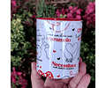 Arte Caneca Quem diria que você viria sem dizer que vinha, porque nunca é tarde Arquivo Editável