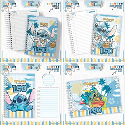 Pack Volta às Aulas 2025 Stitch Menino #01 - PDF e PNG