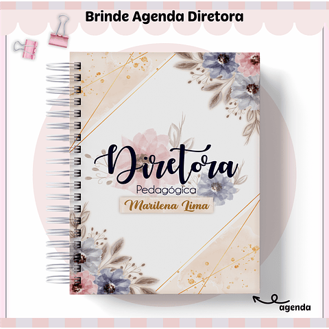 Arquivo Encadernação Agenda Diretora #01 - Digital