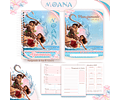 Pack Volta às Aulas 2025 Moana 2 #02 - PDF e PNG