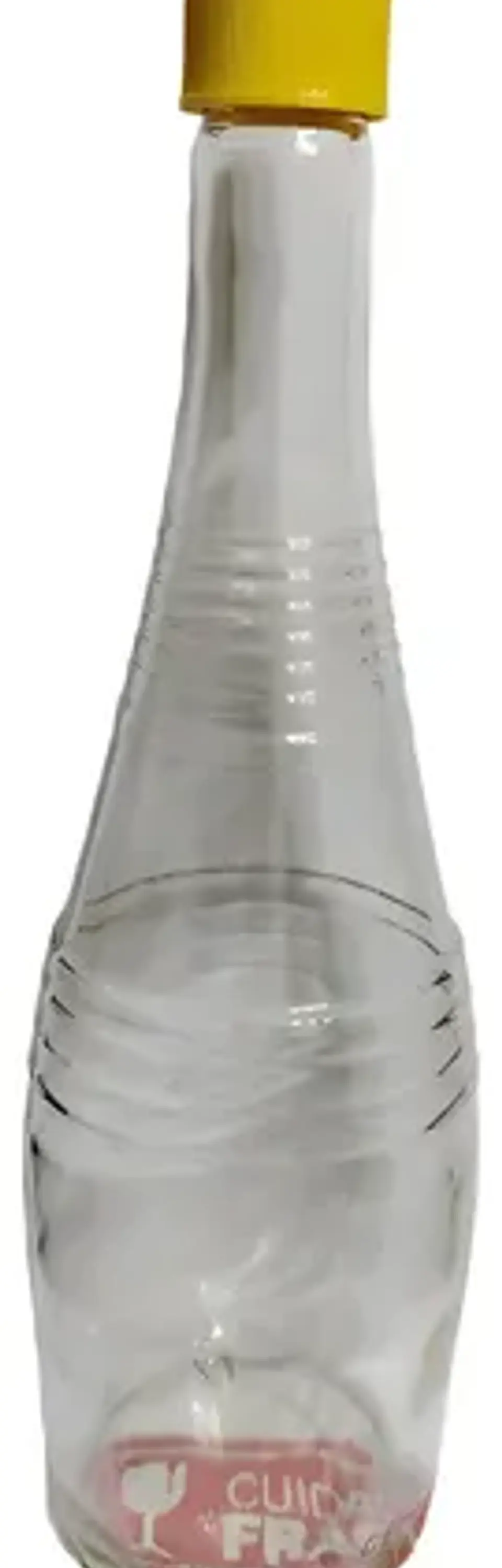 12 Botellas Vidrio 750cc Aranda + Tapa Plastica 2