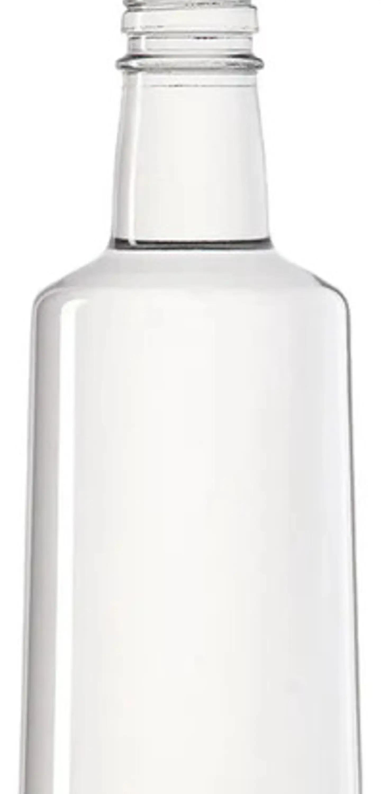 12 Botella De Vidrio Piramidal 750cc Tapa O Corcho 7