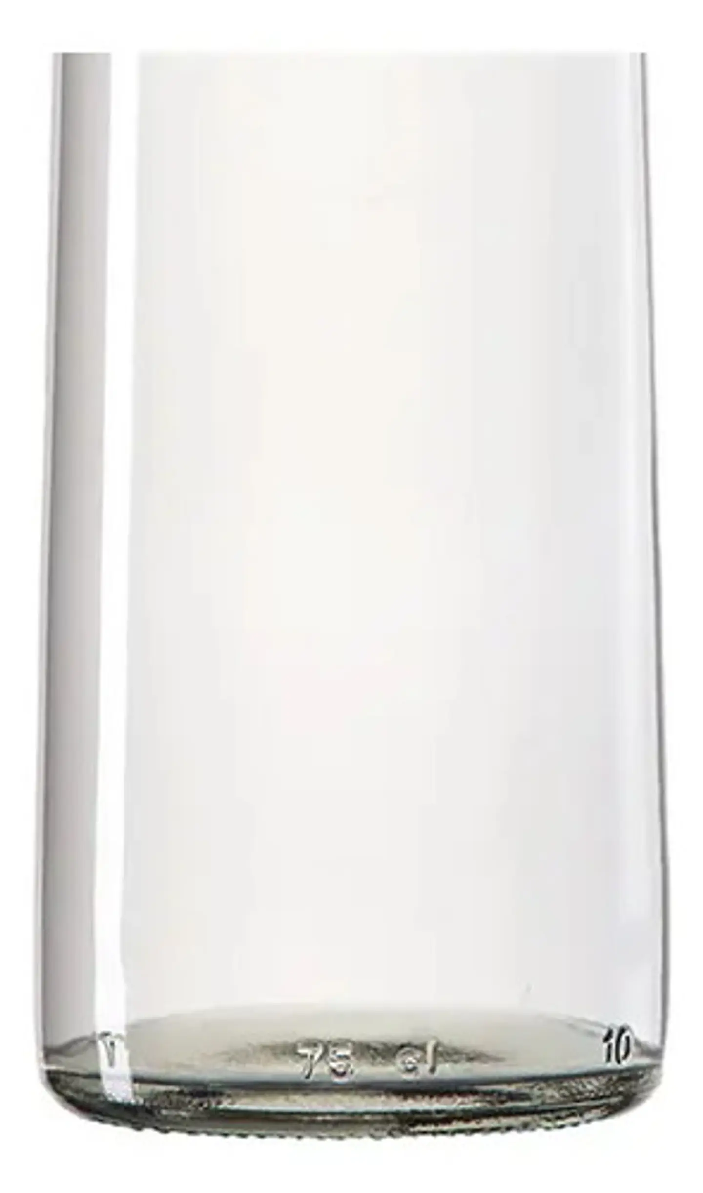 12 Botella De Vidrio Piramidal 750cc Tapa O Corcho 8