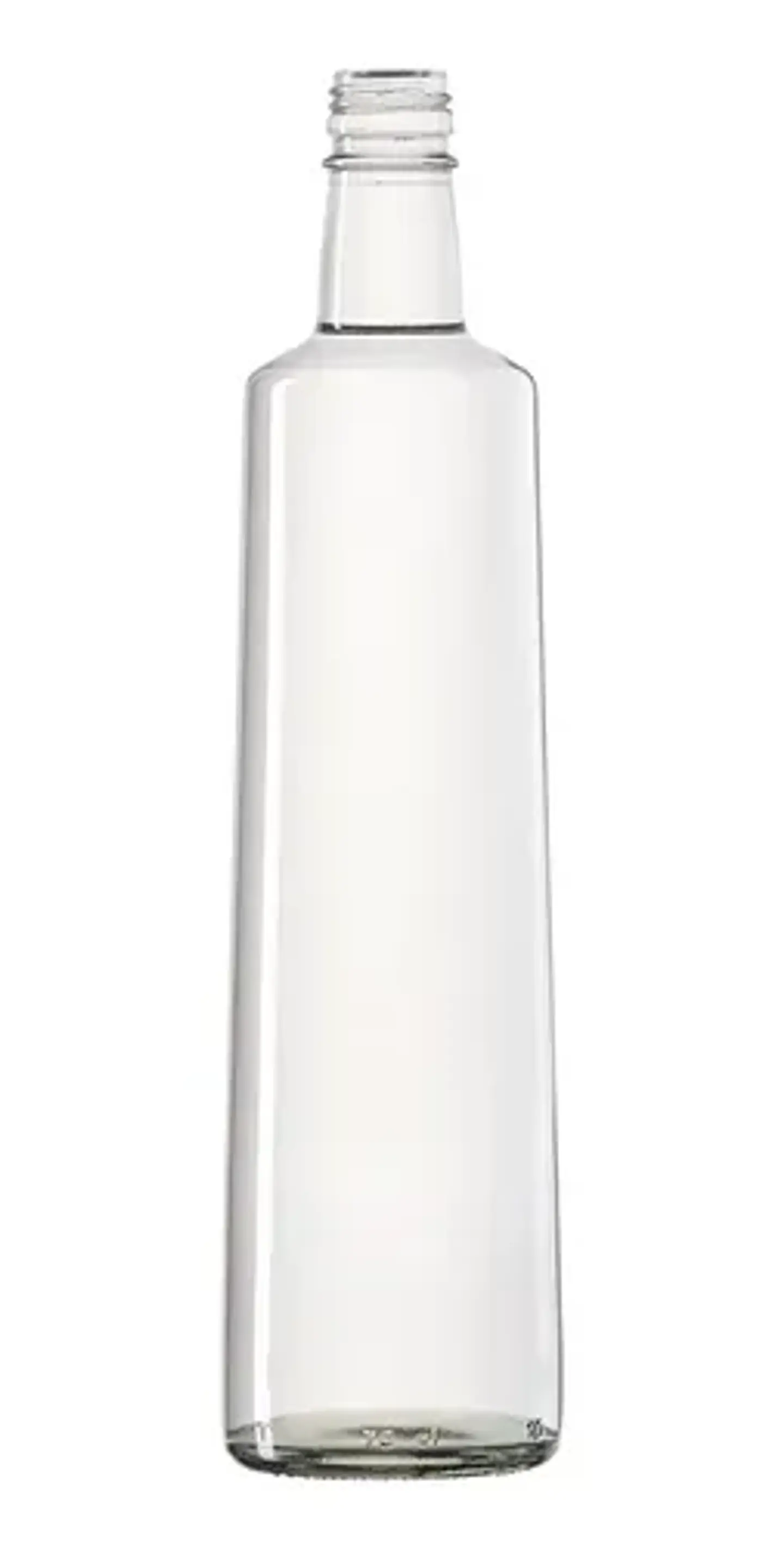 12 Botella De Vidrio Piramidal 750cc Tapa O Corcho 15