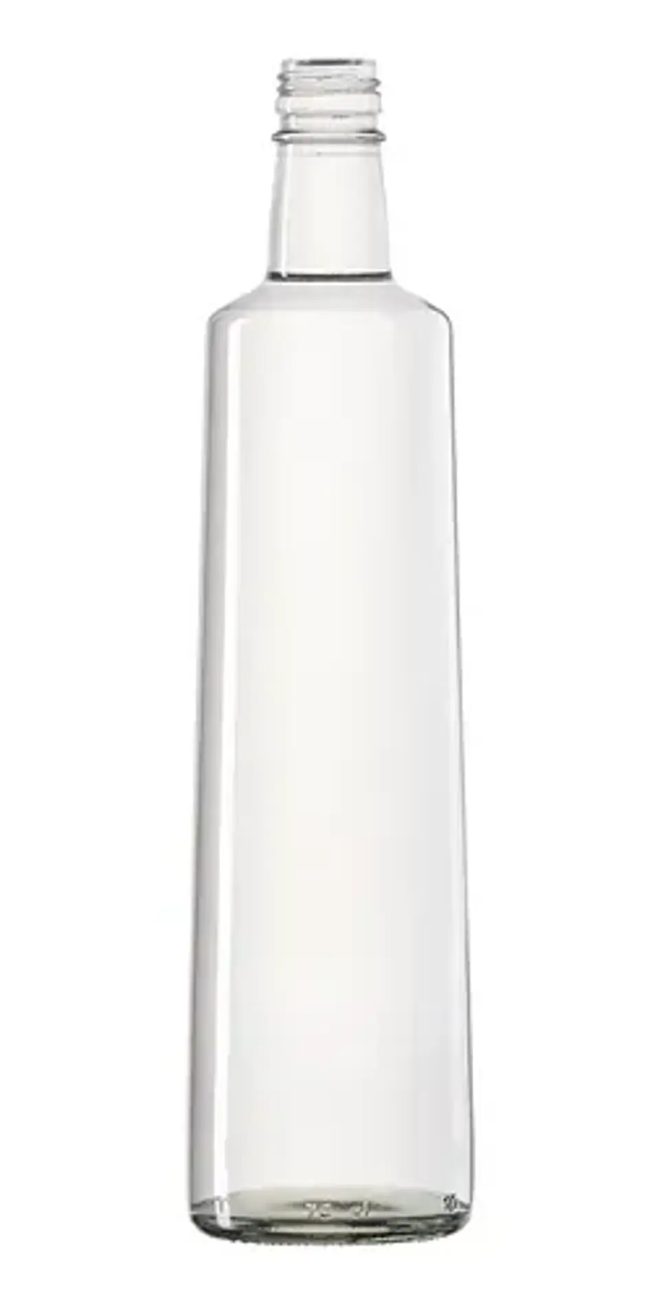 12 Botella De Vidrio Piramidal 750cc Tapa O Corcho 15