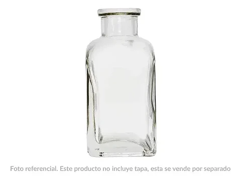  20 botellas de vidrio 50ml Con Tapón 